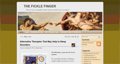 Desktop Screenshot of ficklefinger.net